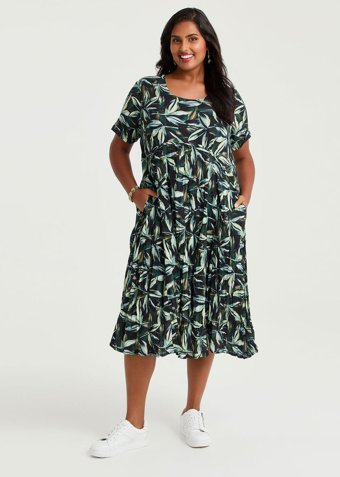 Cotton Gauze Favourite Dress, , hi-res