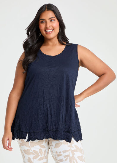 Plus Size Bamboo Alicia Tank