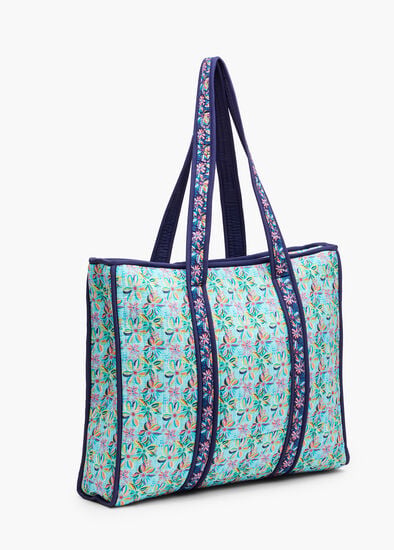 Plus Size Ettavee Quilted Tote Bag