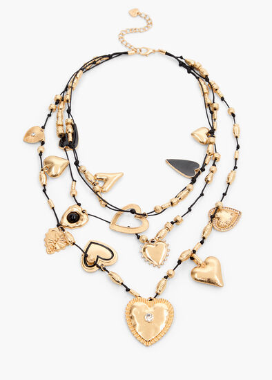 Multi Heart Necklace