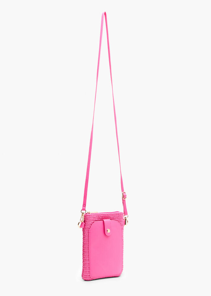 Woven Crossbody Bag, , hi-res