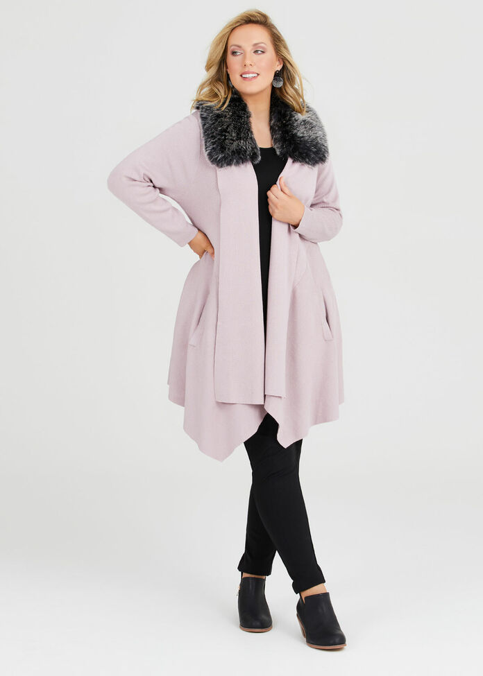 Shop Plus Size Greta Bamboo Cardigan in Pink | Taking Shape AU