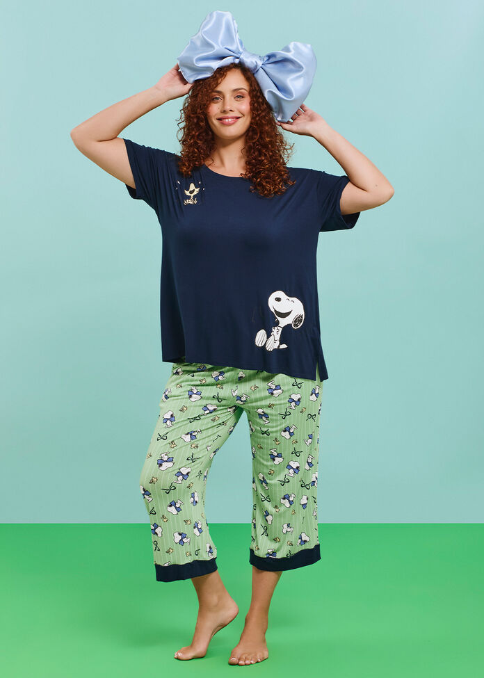 Peanuts Snoopy Bow Pyjama Pant, , hi-res
