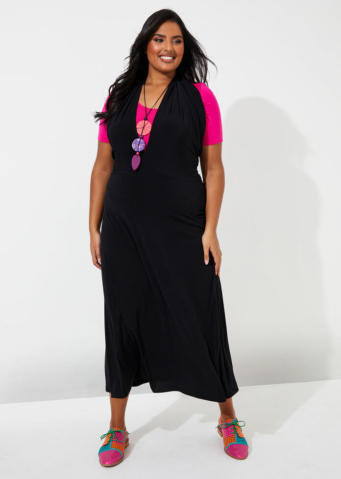 Shop Plus Size Luna Convertible Skirt in Black | Taking Shape AU
