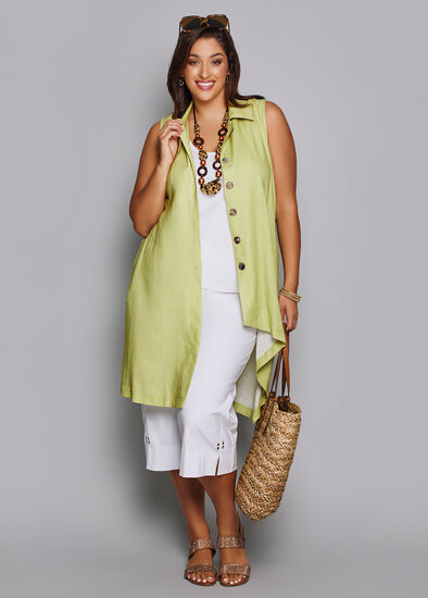 Plus Size Relaxed Linen Outfit 