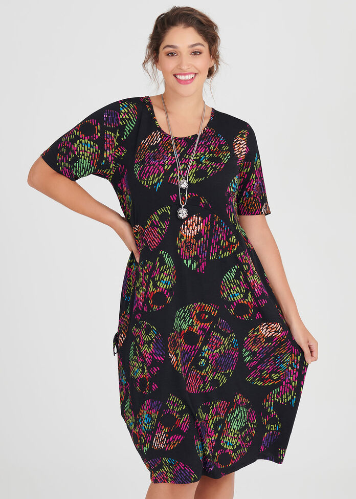 Shop Plus Size Marcelle Dress in Print | Sizes 12-30 | Taking Shape AU