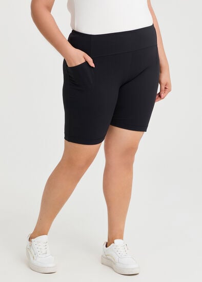 Plus Size Cloud Touch Bike Short