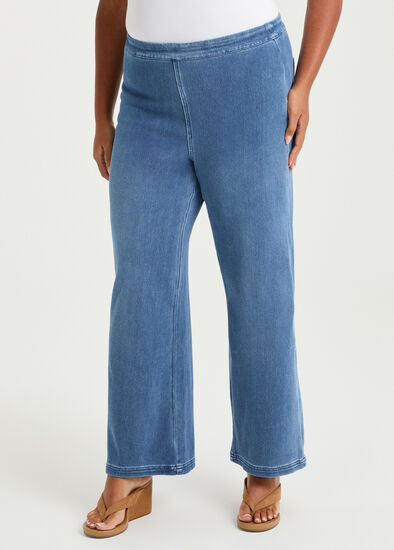 Plus Size The Travel Wide Leg Jean