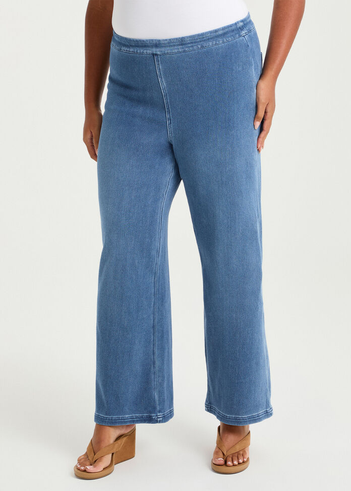 The Travel Wide Leg Jean, , hi-res
