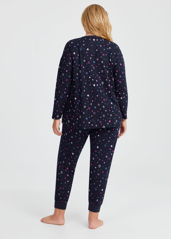 Star Top and Pants Lounge Set