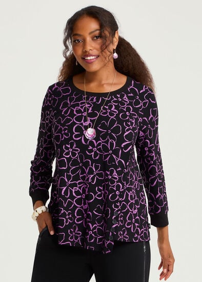 Plus Size Natural Kaia Daisy Top
