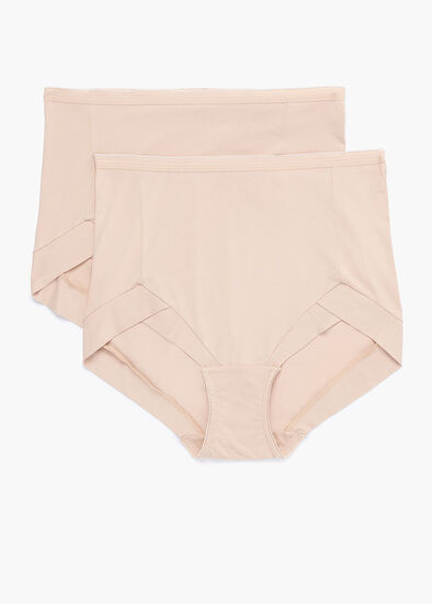 Plus Size 2 Pack Bamboo Everyday Briefs
