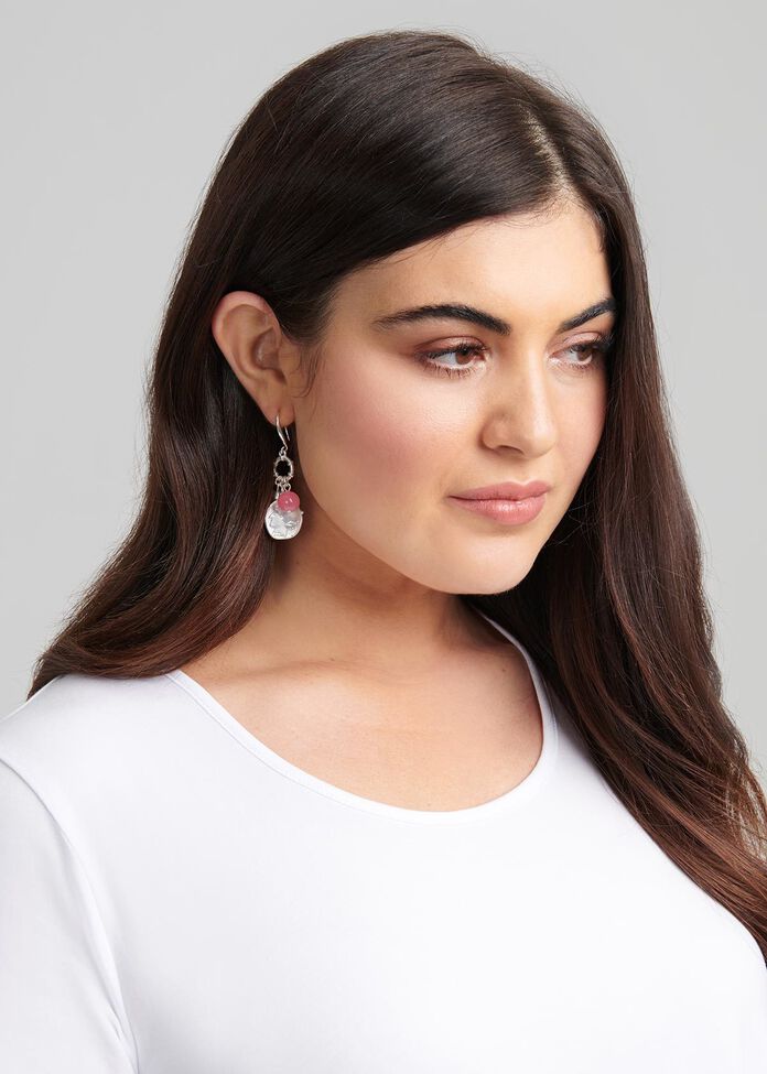 Coin Cluster Earrings, , hi-res