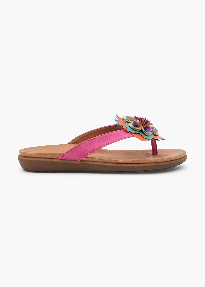 Shop Pink Floral Sandal | Comfortable Shoes | Taking Shape AU
