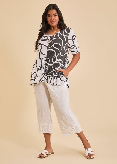 Plus Size Summer Monochrome Outfit