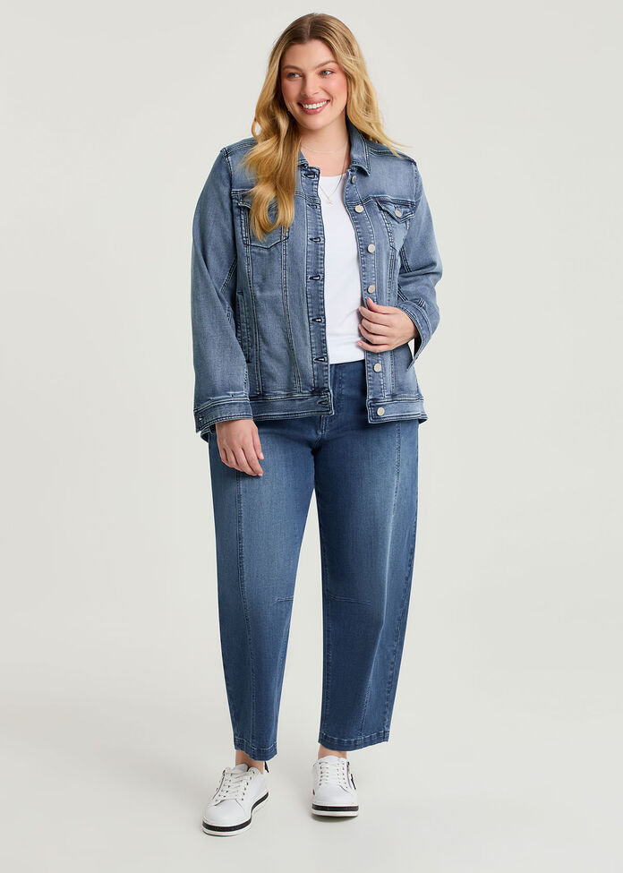 The Signature Denim Jacket, , hi-res