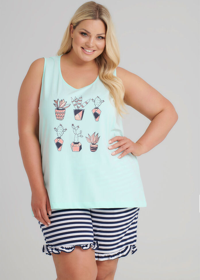 Cactus Pj Set, , hi-res