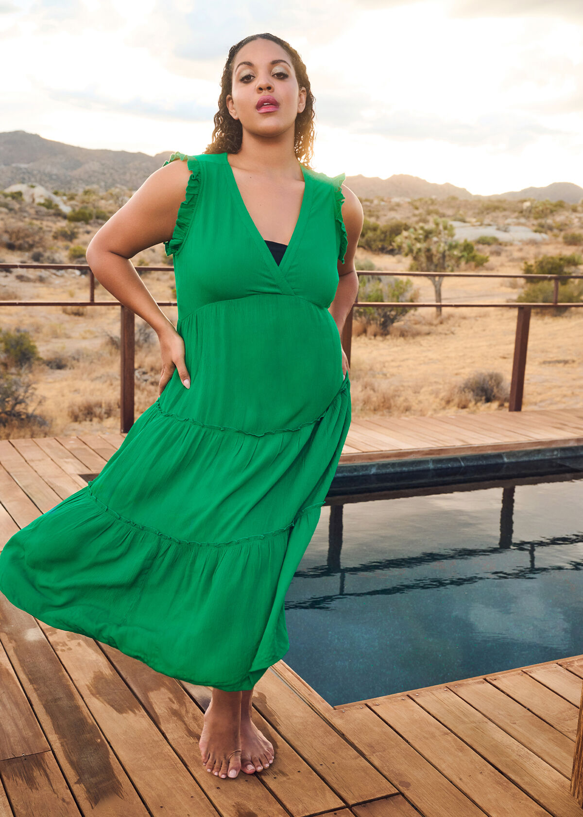 Plus Size Beachwear Kaftans Cover Ups Resort Wear Taking