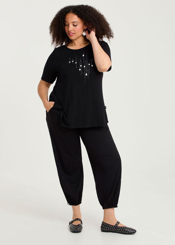 Natural Black Pearl Top, , hi-res