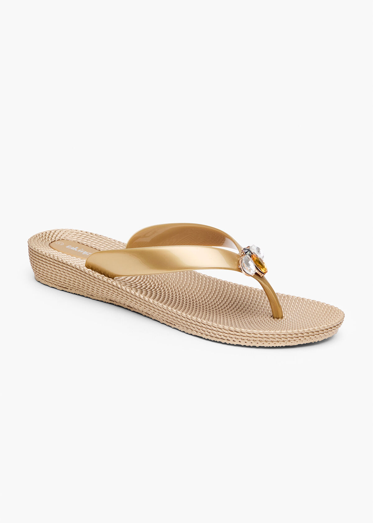 Wide fit jelly sandals outlet