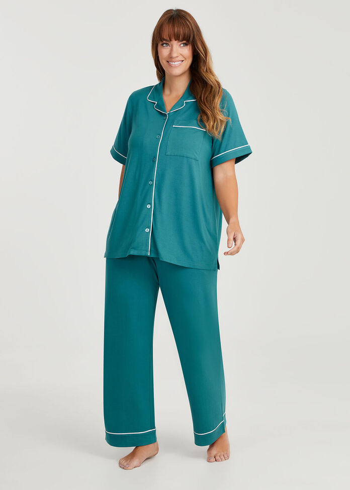 Modal Soft Touch Pyjama Top, , hi-res