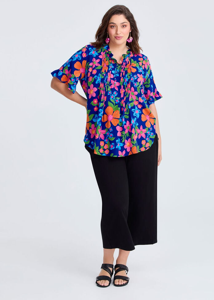 Shakira Pleat Top, , hi-res