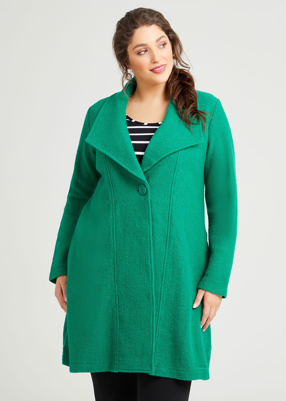 Morgan Boiled Wool Coat