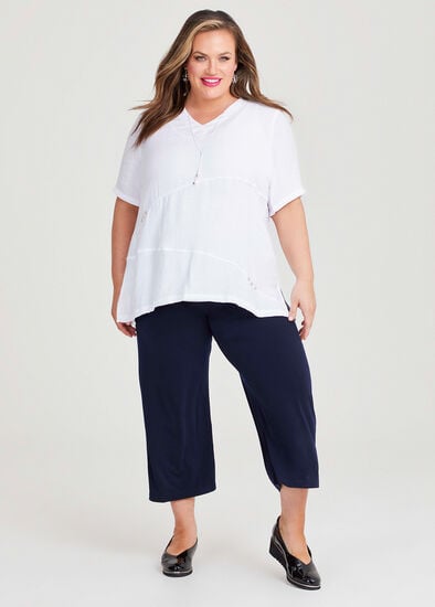 Plus Size Luna Culotte Pant