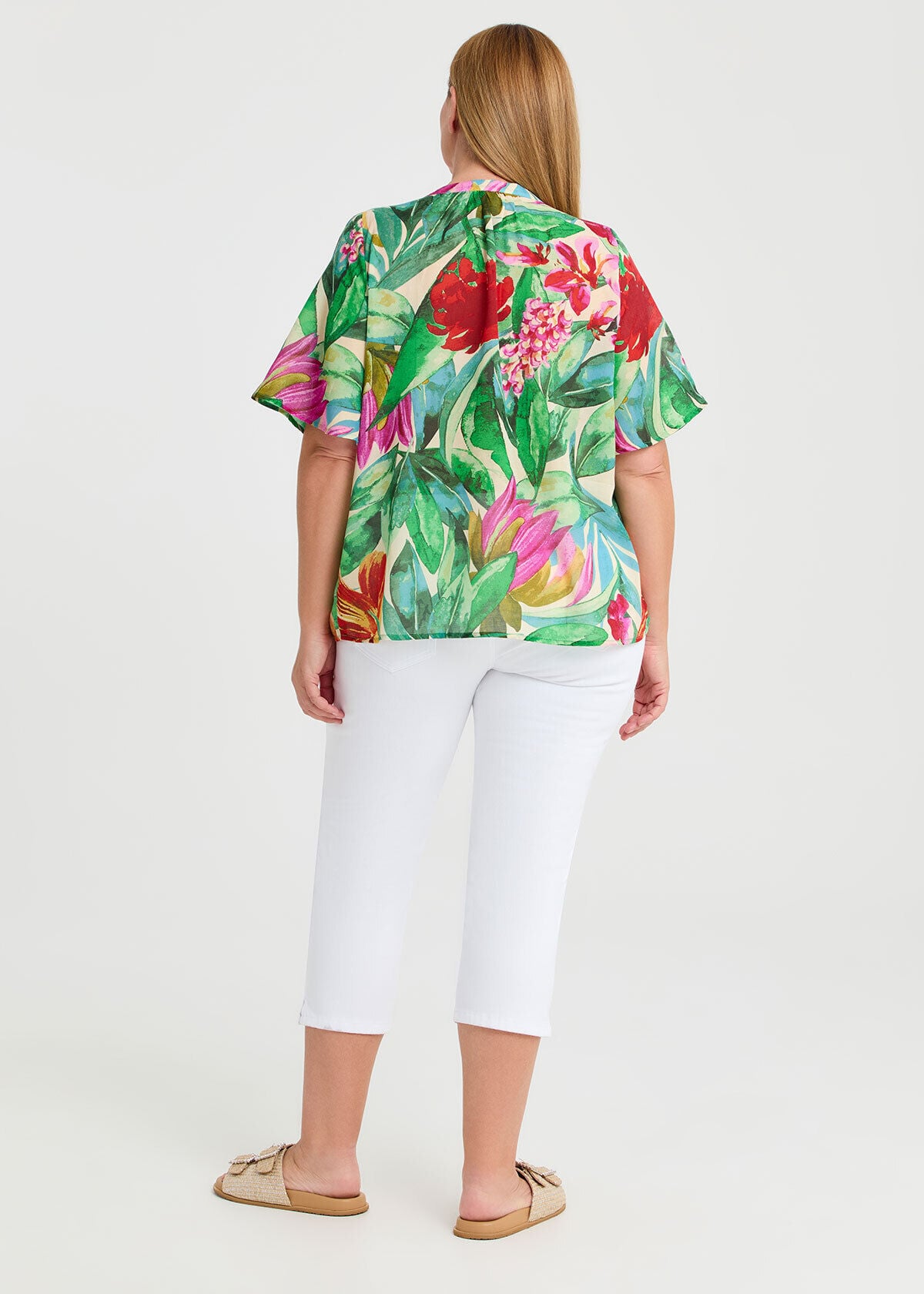 Shop Plus Size Suzanne Print Top, Floral | Taking Shape AU