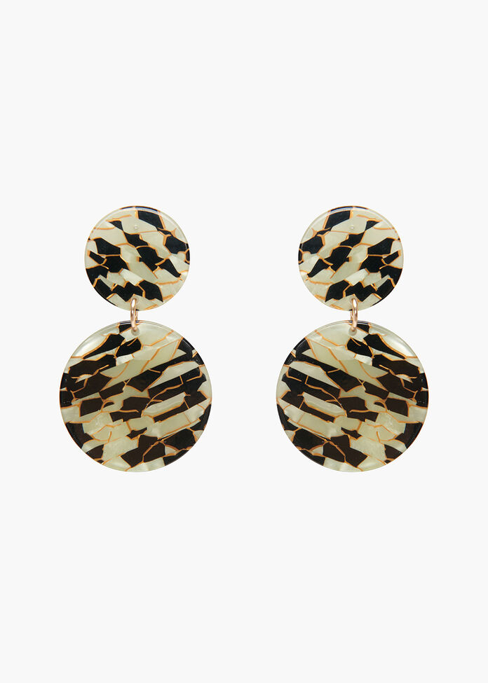 Bronze Glow Earrings, , hi-res