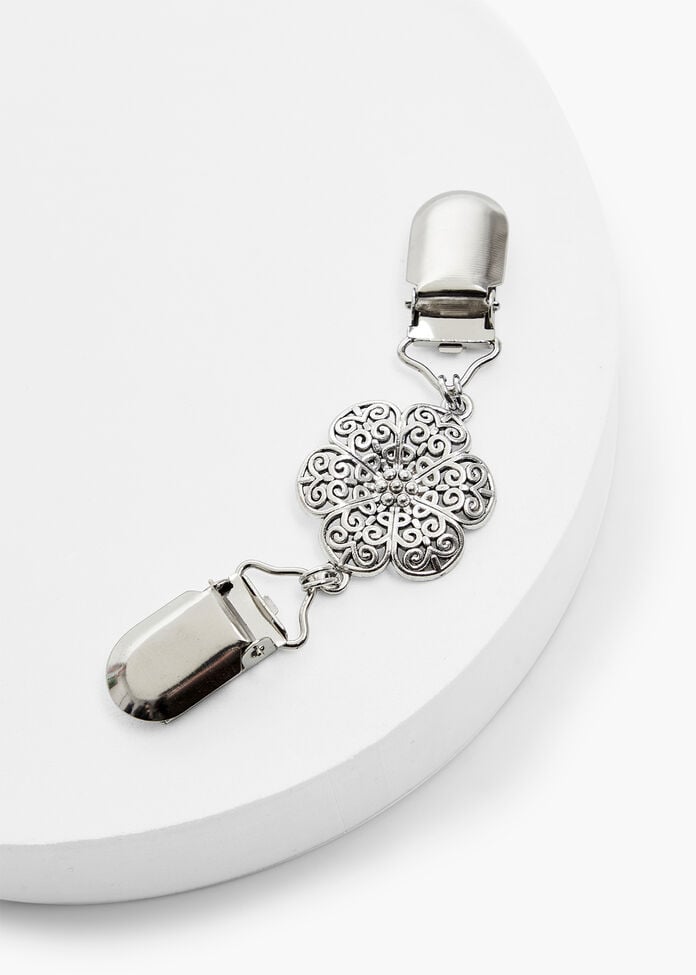 Metal Flower Wonder Clip, , hi-res