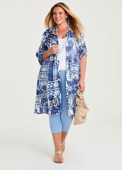Plus Size Colomba Cruise Shirt Dress