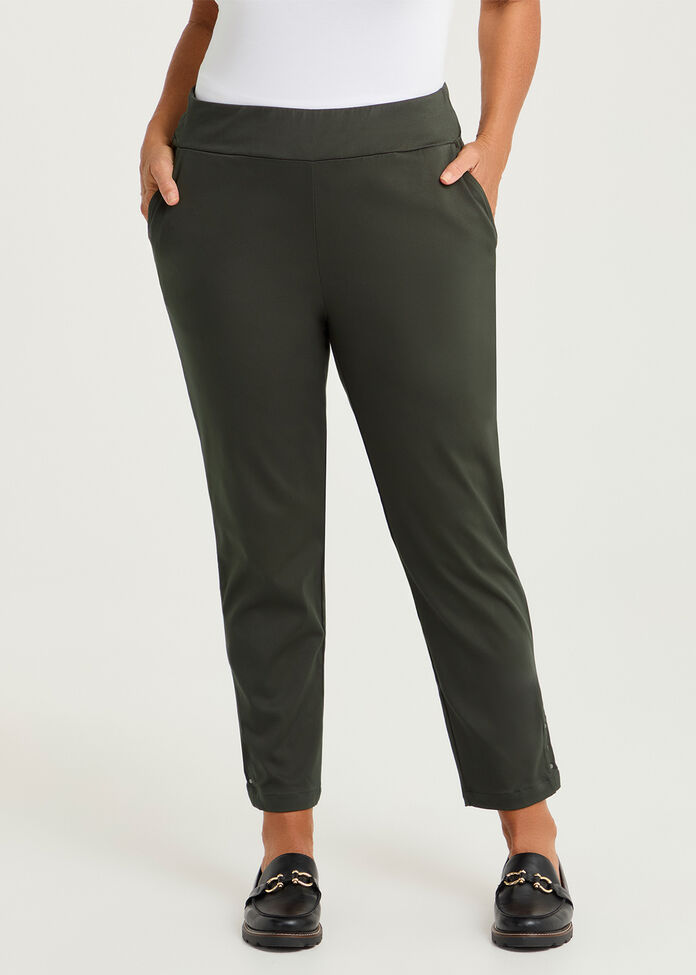 Medina Slim Leg Natural Pant, , hi-res