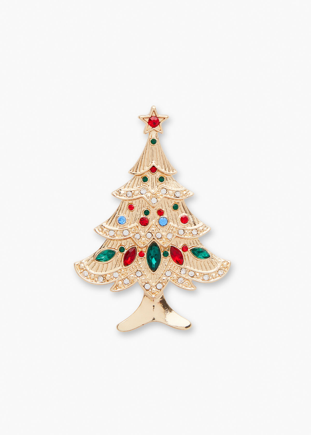 Christmas Tree Brooch