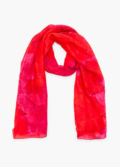 Bright Burst Silk Scarf