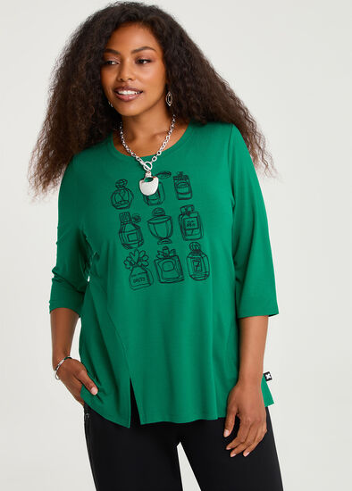 Plus Size Natural Perfume Top