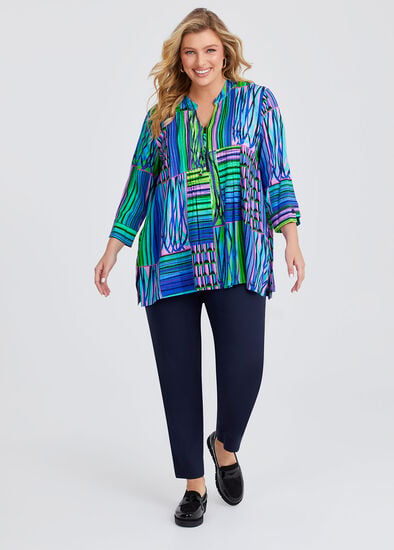 Plus Size Editorial Slim Pant
