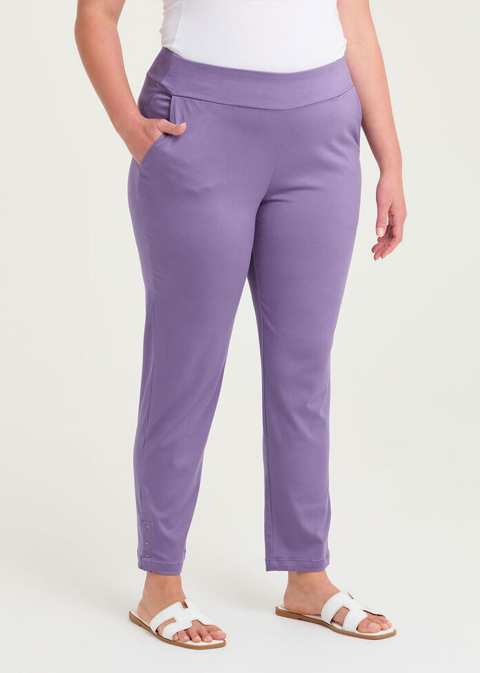 Medina Slim Leg Natural Pant, , hi-res