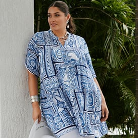 Womens Plus Size Tunics