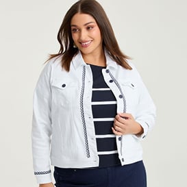 Womens Plus Size Denim Jackets