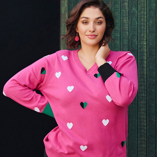 How To Wear & Style Plus Size Knitwear 