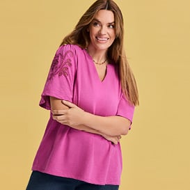 Plus Size Womens Spring Tops