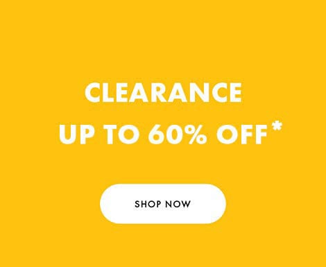 Up to 60% off Clearance