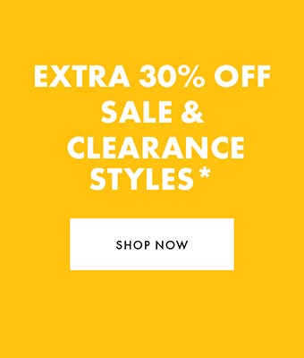 Extra 30% off Sale & Clearance