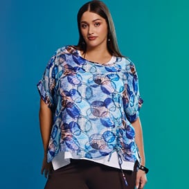 Womens Plus Size Overtops