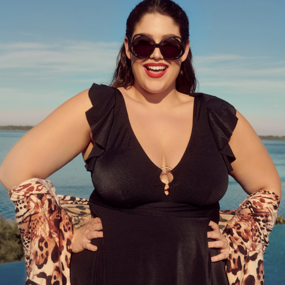 Choosing A Swimsuit For Your Body Type Plus Size