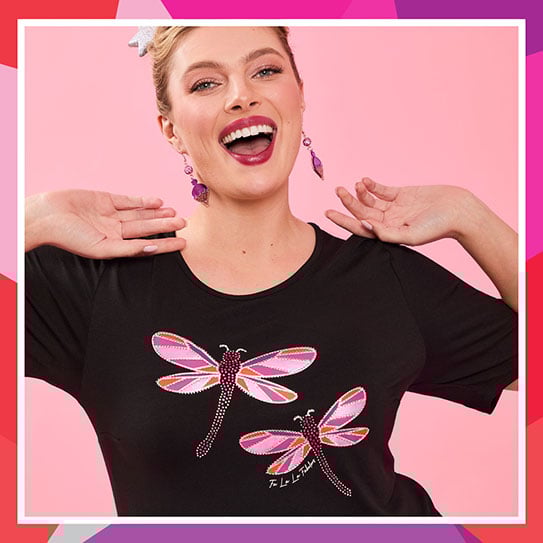 Glitterbug: Fitted For Work Charity Tee