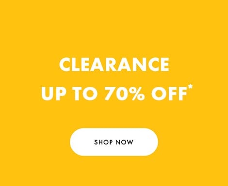 Up to 70% off Clearance