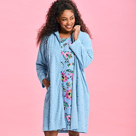Womens Plus Size Robes