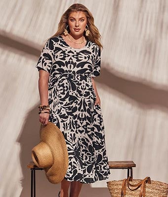 Plus Size Winter Dresses: Cold Weather, Long Sleeve & Cosy | Taking ...